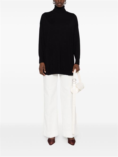 Maglione donna a collo alto nero EMME Marella | TRENTO011